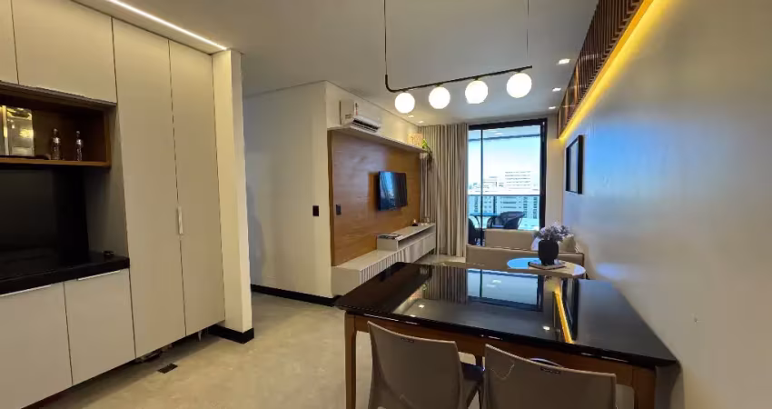 Vendo apartamento quarto e sala mobiliado alto padrão