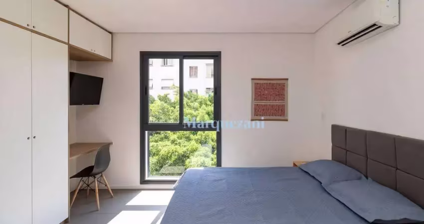 Apartamento com 1 dormitório à venda, 27 m² por r$ 330.000,00 - higienópolis - são paulo/sp