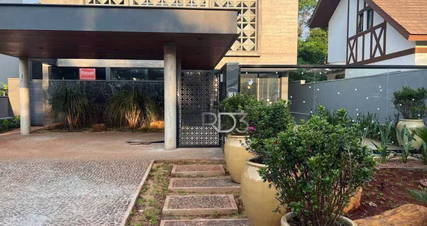 Sobrado com 4 dormitórios para alugar, 320 m² por r$ 16.900,00/mês - vivendas do arvoredo - londrina/pr