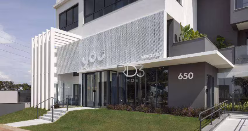 Apartamento para alugar, 92 m² por r$ 7.130,00/mês - gleba fazenda palhano - londrina/pr
