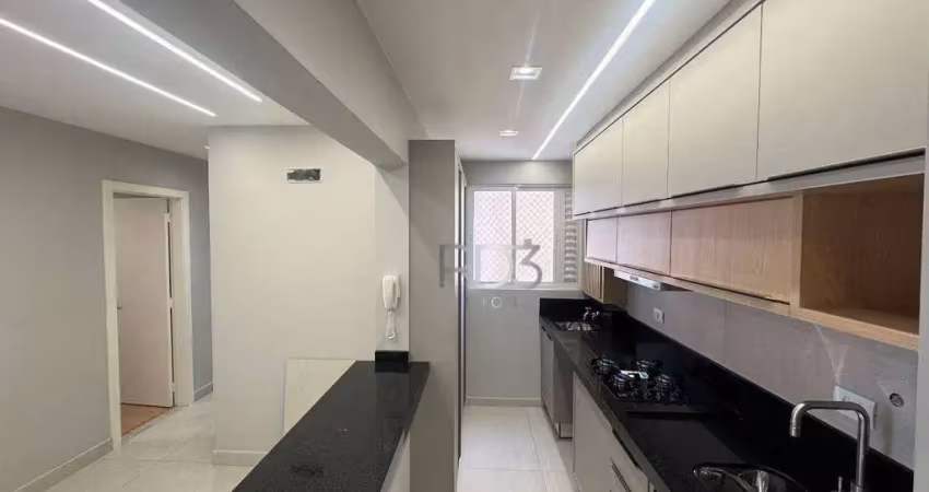 Apartamento com 3 dormitórios (1 suíte) à venda, 76 m² por r$ 650.000 - edifício maison tuscany) gleba fazenda palhano - londrina/pr