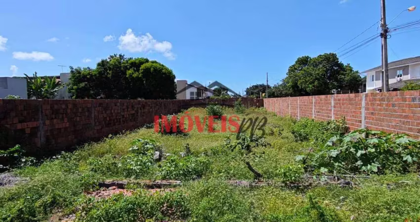 Terreno bem localizado no portal do Sol, de esquina murado
