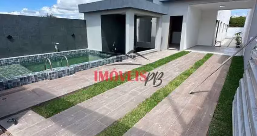 Casa em carapibus a 500 metros da praia, 3 quartos e área de lazer