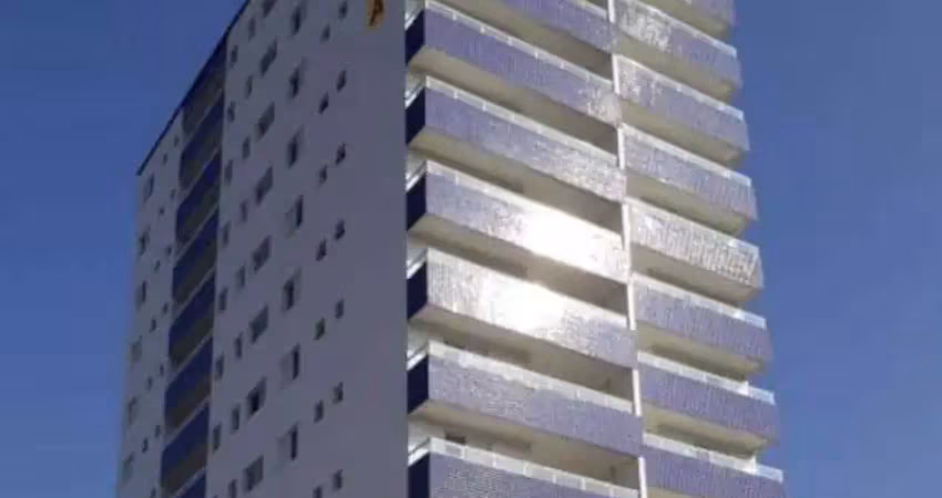 Apartamento com 2 dormitórios na aviação a 200 m do mar com vista mar