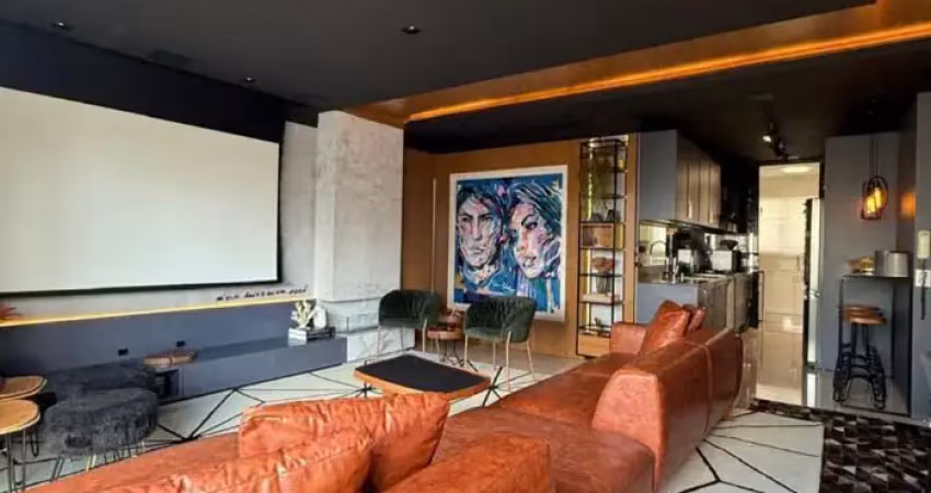 Apartamento finamente mobiliado para locação anual no centro de bc