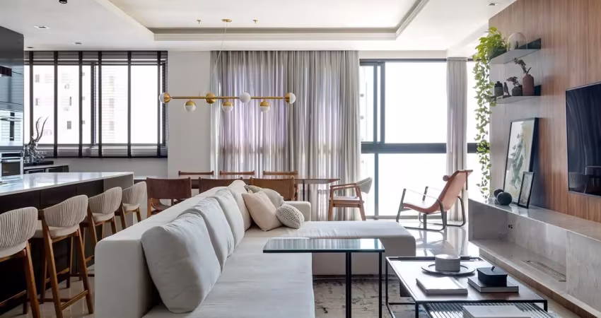 Apartamento finamente mobiliado no ed contemplare em balneário camboriu