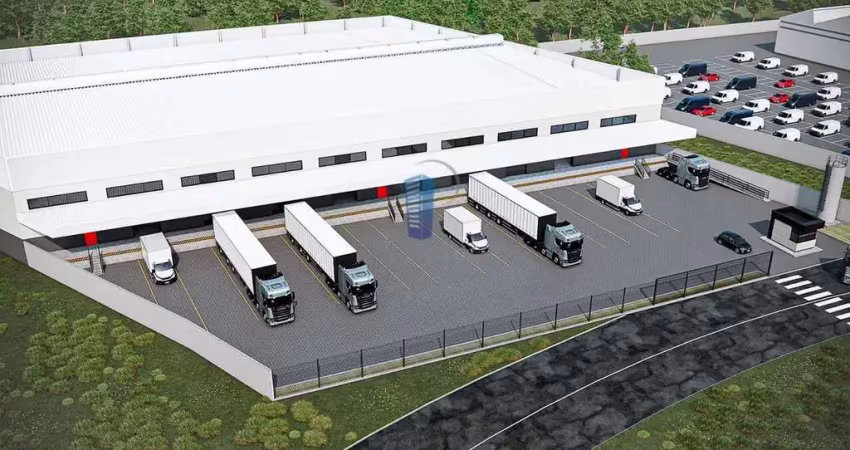 Pavilhão industrial em construção com 6500m²  na br 470