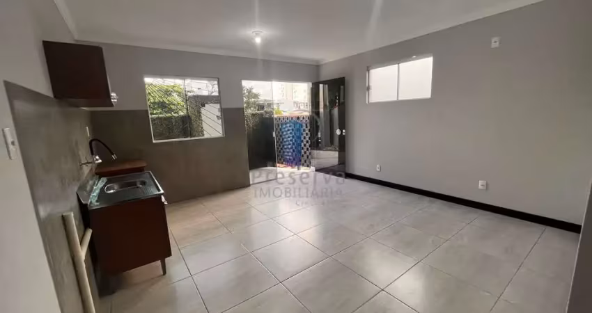 Apartamento de 1 quarto com quintal privativo no bairro são joão