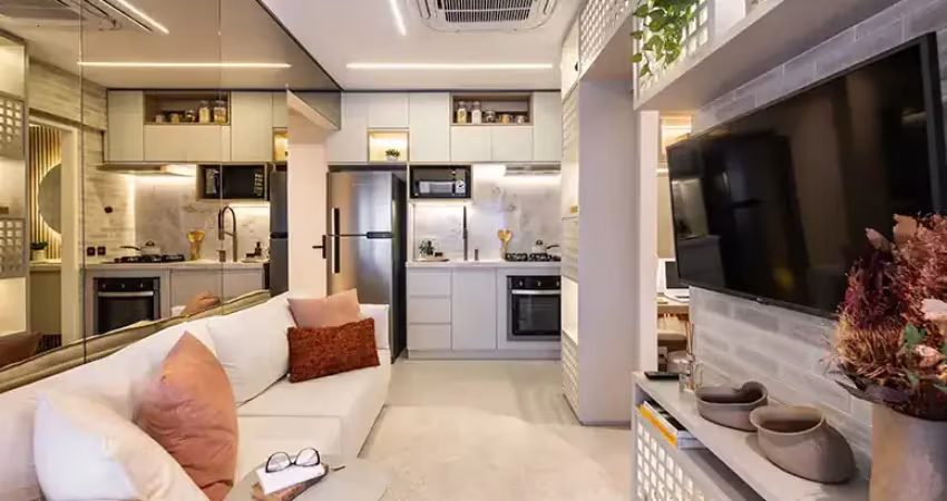 Apartamento 2 dormitórios proximó à estação eucaliptos