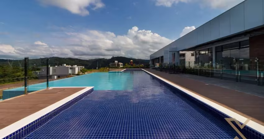 Terreno em condomínio fechado à venda no Ponta Aguda, Blumenau 