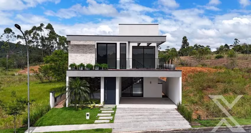 Casa em condomínio fechado com 3 quartos à venda no Ponta Aguda, Blumenau 