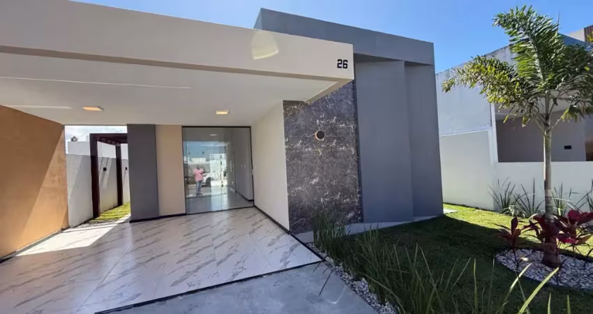 Casa em condomínio fechado com 3 quartos à venda na Rodovia Engenheiro Edilson Távora, 120, Olhos D\'água, Barra dos Coqueiros
