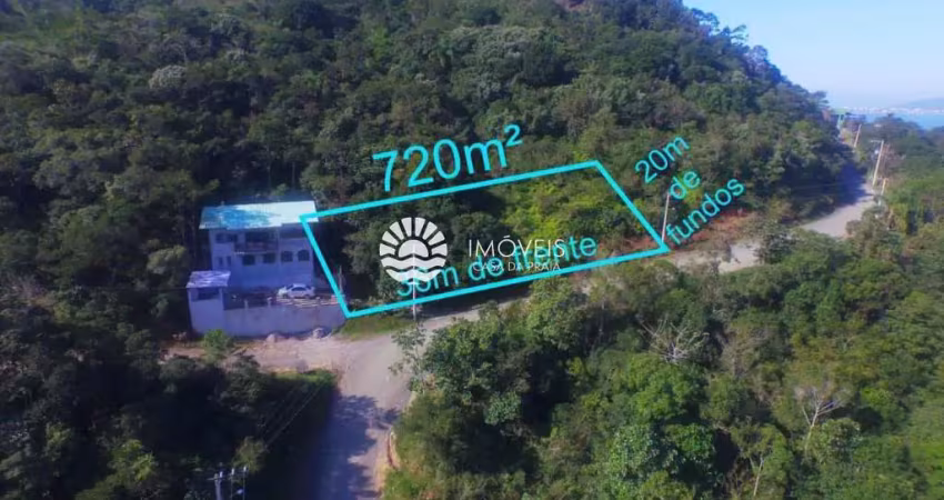 Terreno dos sonhos: 720m² com vista maravilhosa para o mar em zimbros
