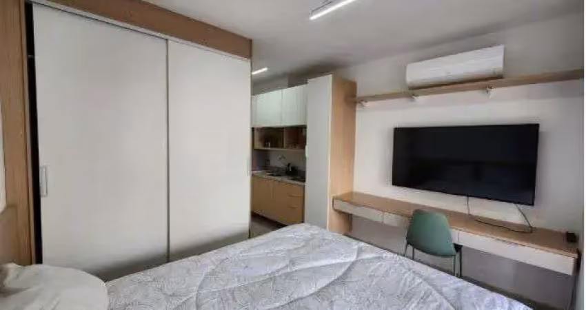 Apartamento mobiliado para locação em são paulo, moema, 1 dormitório, 1 banheiro