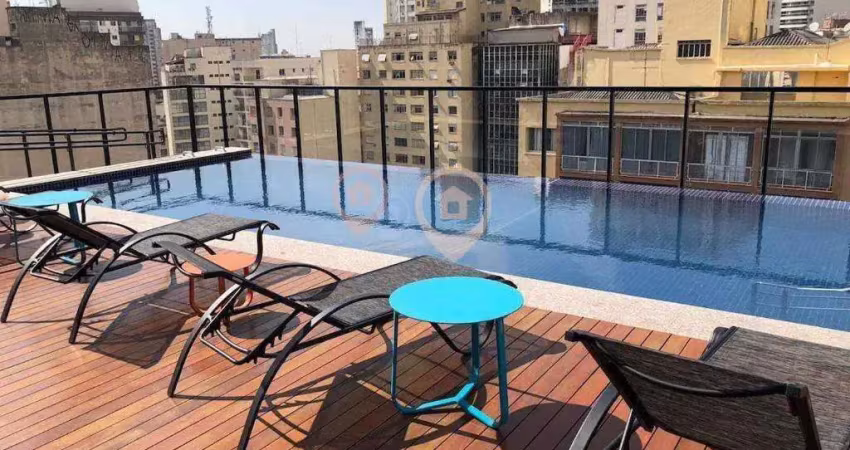 Apartamento à venda em são paulo, campos elíseos, com 1 quarto, 36,29m²