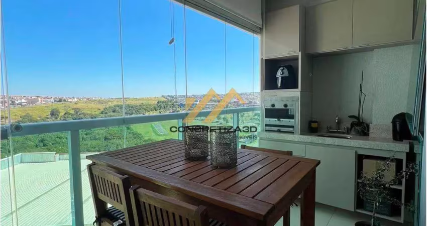 Apartamento à venda em indaiatuba, jardim pompéia, com 3 quartos, com 84 m², condomínio le jardin