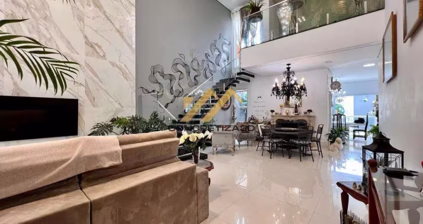 Sobrado à venda em indaiatuba, vila residencial green park, com 3 suítes, com 262 m²