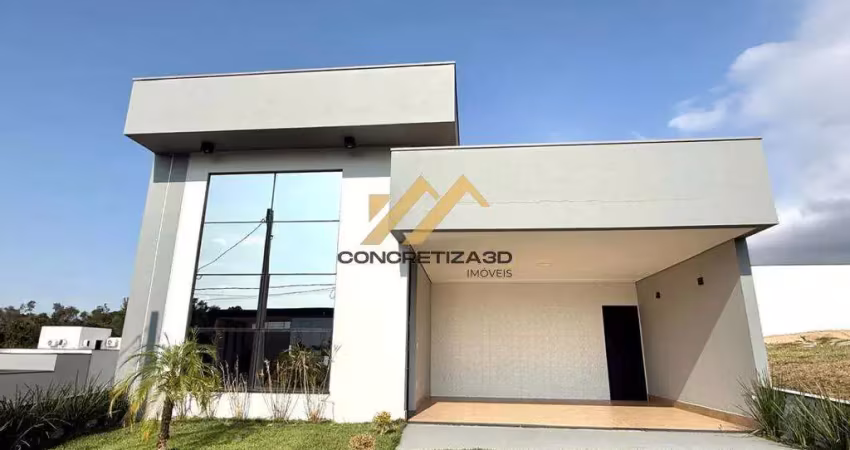 Casa à venda em indaiatuba, park gran reserve, com 3 suítes, com 162 m², park gran reserve