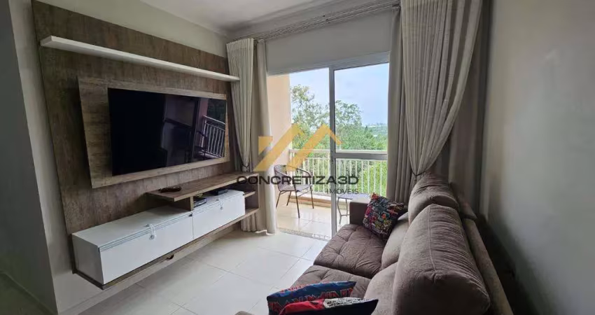 Apartamento à venda em indaiatuba, chácara do trevo, com 3 quartos, com 86 m²