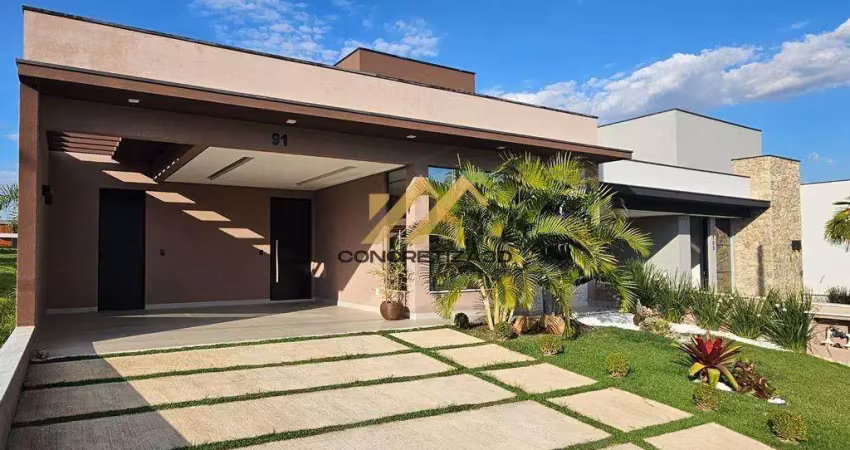 Casa à venda em indaiatuba, residencial evidências, com 3 quartos, com 170 m²
