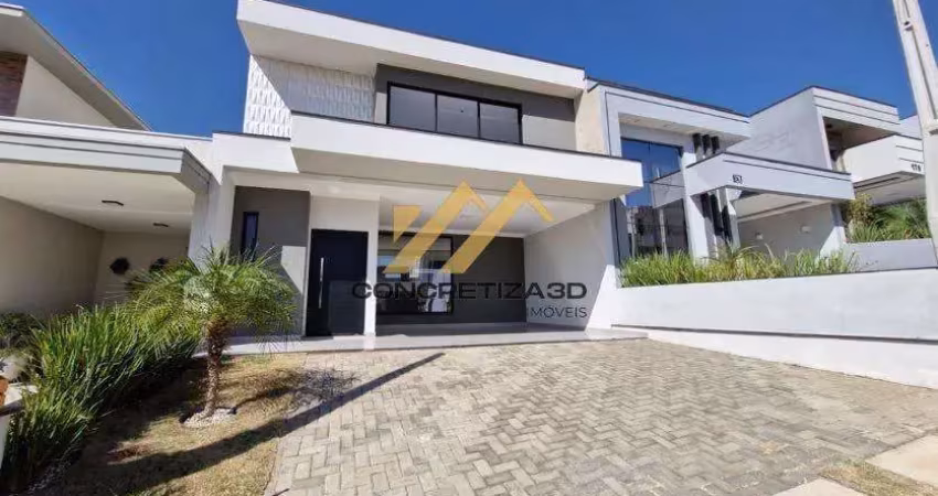 Casa à venda em indaiatuba, park gran reserve, com 3 suítes, com 165 m², park gran reserve
