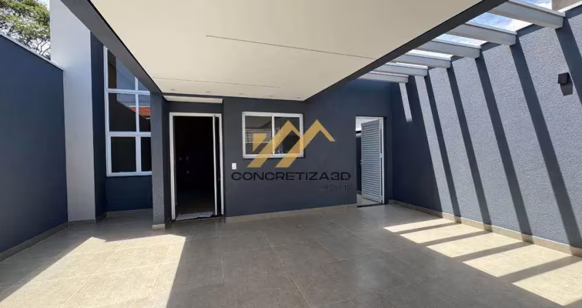 Casa à venda em indaiatuba, jardim residencial veneza, com 3 quartos, com 100 m²