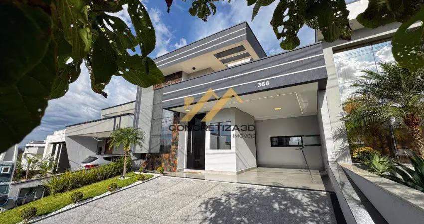 Casa à venda em indaiatuba, loteamento park gran reserve, com 3 suítes, com 145.24 m²