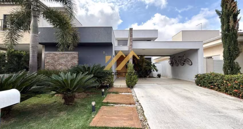 Casa com 4 quartos sendo 2 suítes à venda, 215 m² - jardim residencial dona lucilla - indaiatuba/sp