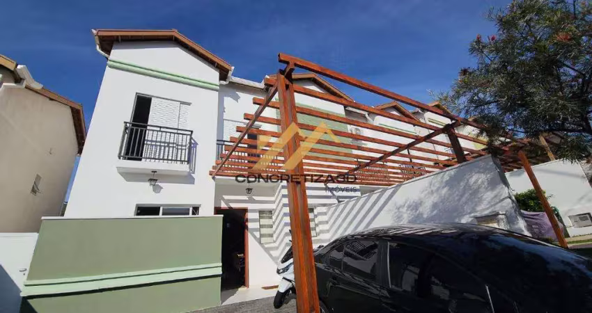 Sobrado com 3 quartos à venda, 128 m² - parque dos guarantãs - indaiatuba/sp