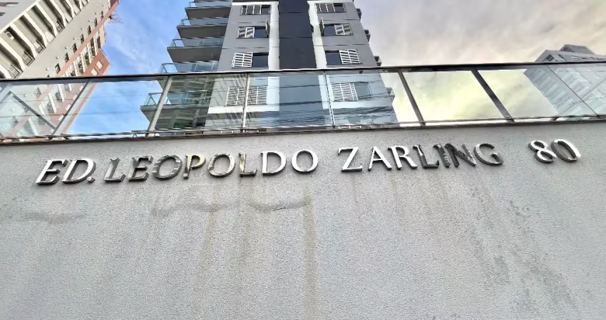 Apartamento no edifício leopoldo zarling - centro de itajaí