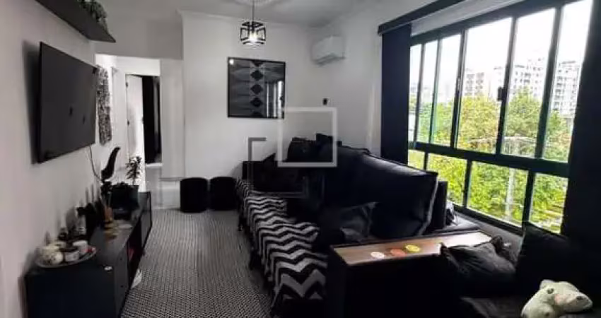 Apartamento para venda em santos, embaré, 2 dormitórios, 1 suíte, 2 banheiros, 1 vaga