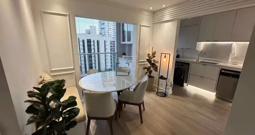 Apartamento para venda em santos, boqueirão, 2 dormitórios, 1 suíte, 3 banheiros, 1 vaga