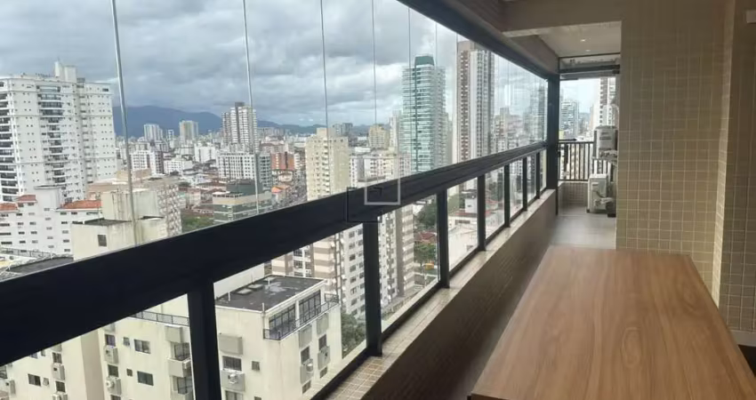 Apartamento para venda em santos, josé menino, 2 dormitórios, 1 suíte, 2 banheiros, 1 vaga