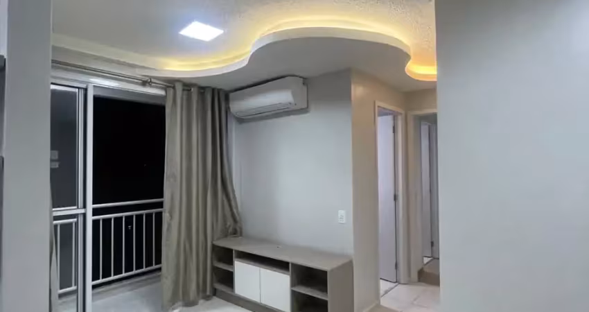 Estilo golf- apê 2 quartos semi mobiliado no novo aleixo.