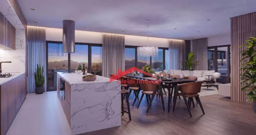Cobertura com 3 dormitórios à venda, 153 m² por R$ 1.200.899,00 - Anita Garibaldi - Joinville/SC