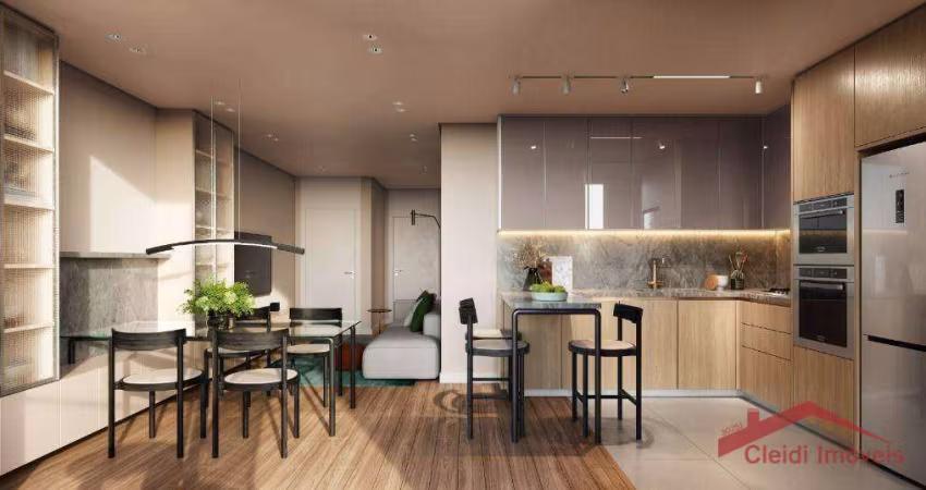 Apartamento com 3 dormitórios à venda, 85 m² por R$ 842.806,51 - Saguaçu - Joinville/SC