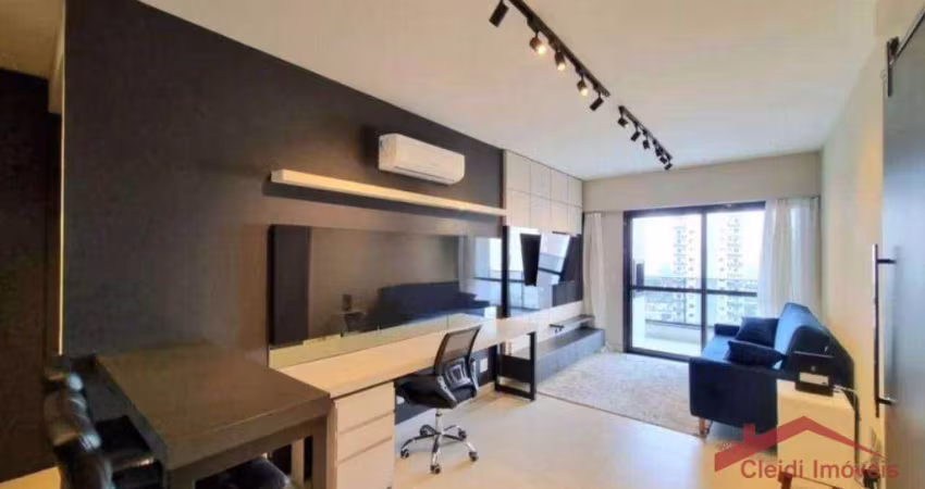 Apartamento com 1 dormitório para alugar, 47 m² por R$ 4.860,00/mês - Centro - Joinville/SC