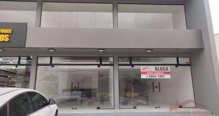 Loja para alugar, 100 m² por r$ 6.135,00/mês - floresta - joinville/sc