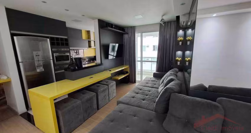 Apartamento com 2 dormitórios para alugar, 60 m² por R$ 4.520/mês - Anita Garibaldi - Joinville/SC