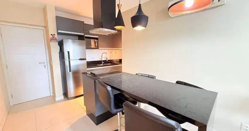 Apartamento com 1 dormitório para alugar, 47 m² por r$ 4.008/mês - centro - joinville/sc