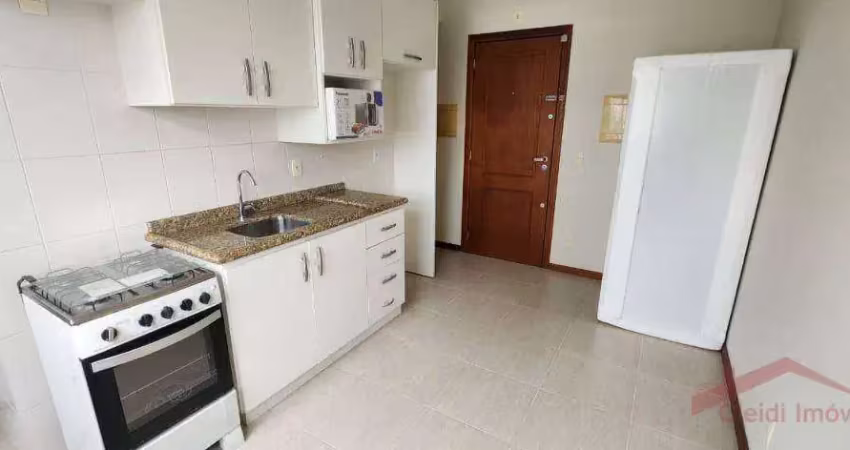 Apartamento com 1 dormitório para alugar, 33 m² por r$ 2.390/mês - anita garibaldi - joinville/sc