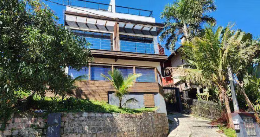 Casa com 3 dormitórios para alugar, 180 m² por r$ 6.070/mês - glória - joinville/sc