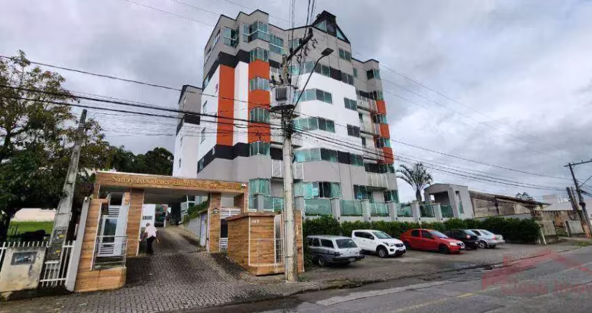 Apartamento com 3 dormitórios para alugar, 115 m² por r$ 3.610,00/mês - santa catarina - joinville/sc