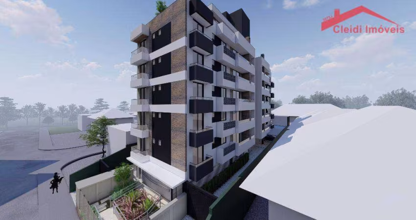 Apartamento com 2 dormitórios à venda, 66 m² por R$ 482.619,85 - Floresta - Joinville/SC