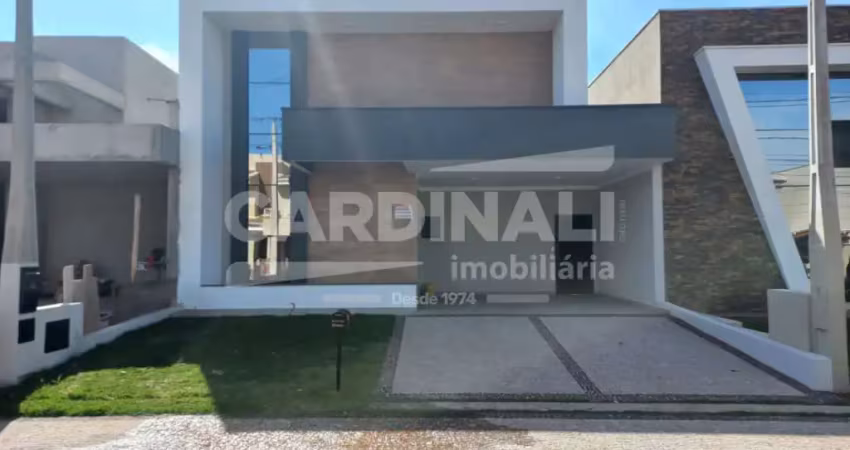 Oportunidade imperdível! casa térrea nova, com projeto moderno e diferenciado, localizada no parque brasil 500, no condomínio reserva real home resort.