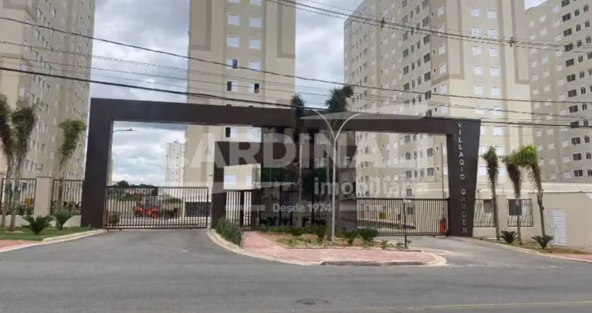 Apartamento para venda no condomínio villa garden com 2 dormitórios na vila industrial.