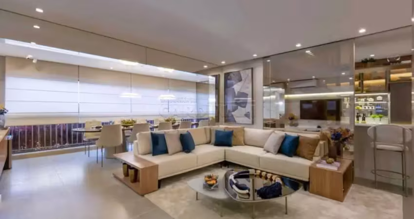 Apartamento garden no nova campinas, 3 suítes, 3 vagas