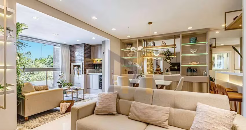 Apartamento com 3 dormitórios à venda, 96 m² por r$ 998.900,00 - santa quitéria - curitiba/pr