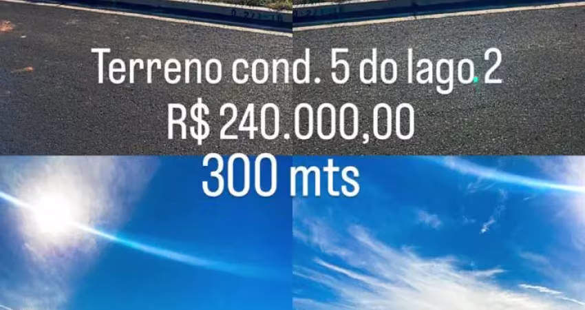 Terreno em condomínio fechado à venda na Estrada Chosso Okanobo, Quinta do Lago Residence, São José do Rio Preto