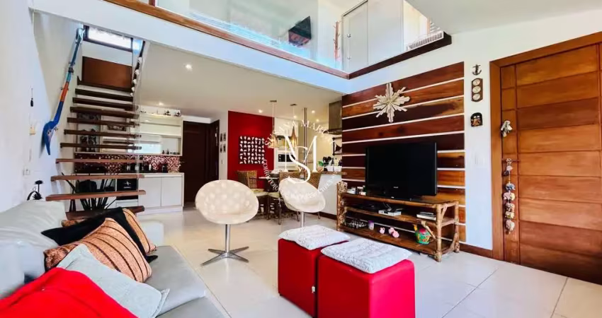 Angra dos reis: apartamento com 2 suítes e vista para o mar – península i
